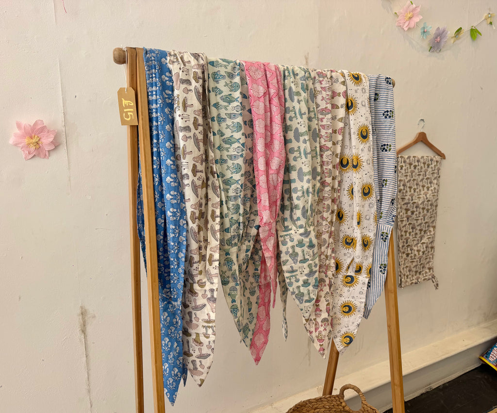 Blue Fish Bandana