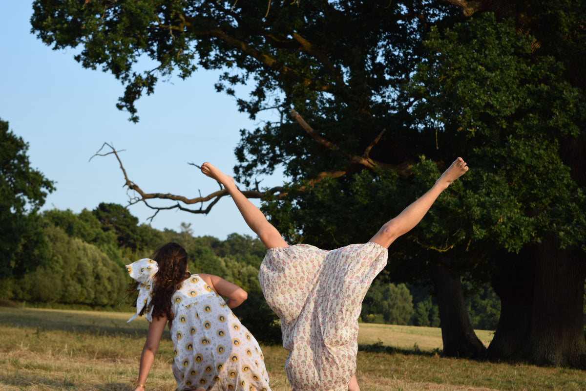 Happy Sun Cotton Playsuit