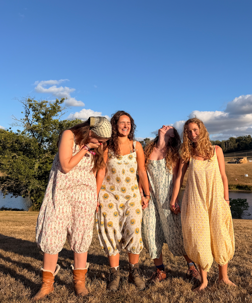 Blue Fish Cotton Playsuit